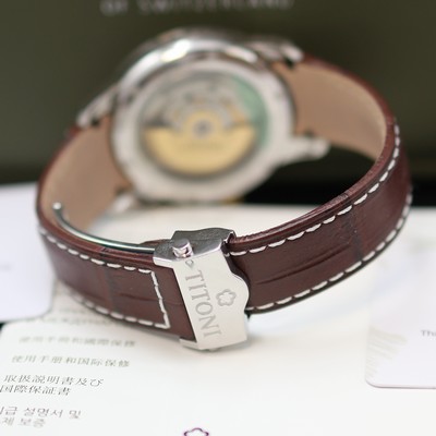 27131948d - TITONI Space Star ungetragene Herrenarmbanduhr Referenz 83538 SY-ST-561, Schweiz, ...
