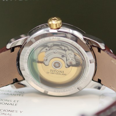 27131948e - TITONI Space Star ungetragene Herrenarmbanduhr Referenz 83538 SY-ST-561, Schweiz, ...