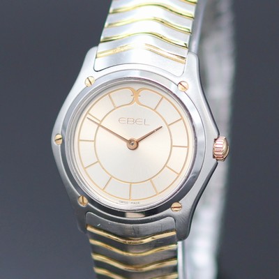 27132397a - EBEL Classic Damenarmbanduhr Referenz 1256F25, Schweiz um 2000, quarz, Stülpgeh. ...