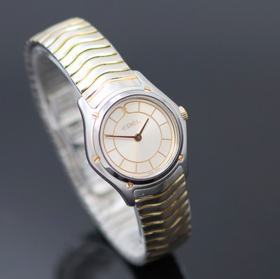 27132397b - EBEL Classic Damenarmbanduhr Referenz 1256F25, Schweiz um 2000, quarz, Stülpgeh. ...