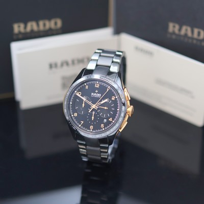 Image RADO HyperChrome gents chronograph reference 650.0111.3/R32111162, Switzerland around ...