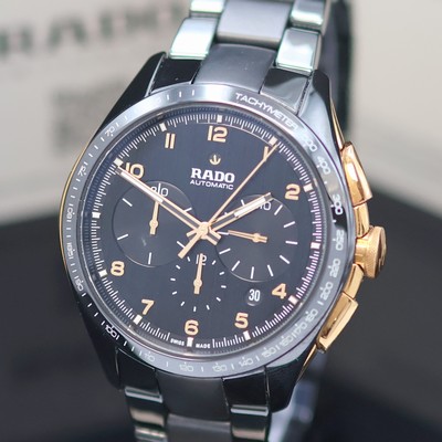 27132423a - RADO HyperChrome gents chronograph reference 650.0111.3/R32111162, Switzerland around ...