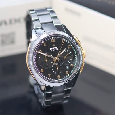 27132423b - RADO HyperChrome gents chronograph reference 650.0111.3/R32111162, Switzerland around ...