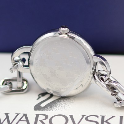 27132689d - SWAROVSKI ungetragene Damenarmbanduhr Aila Crystal Referenz 1094376, quarz, Edelstahl- ...