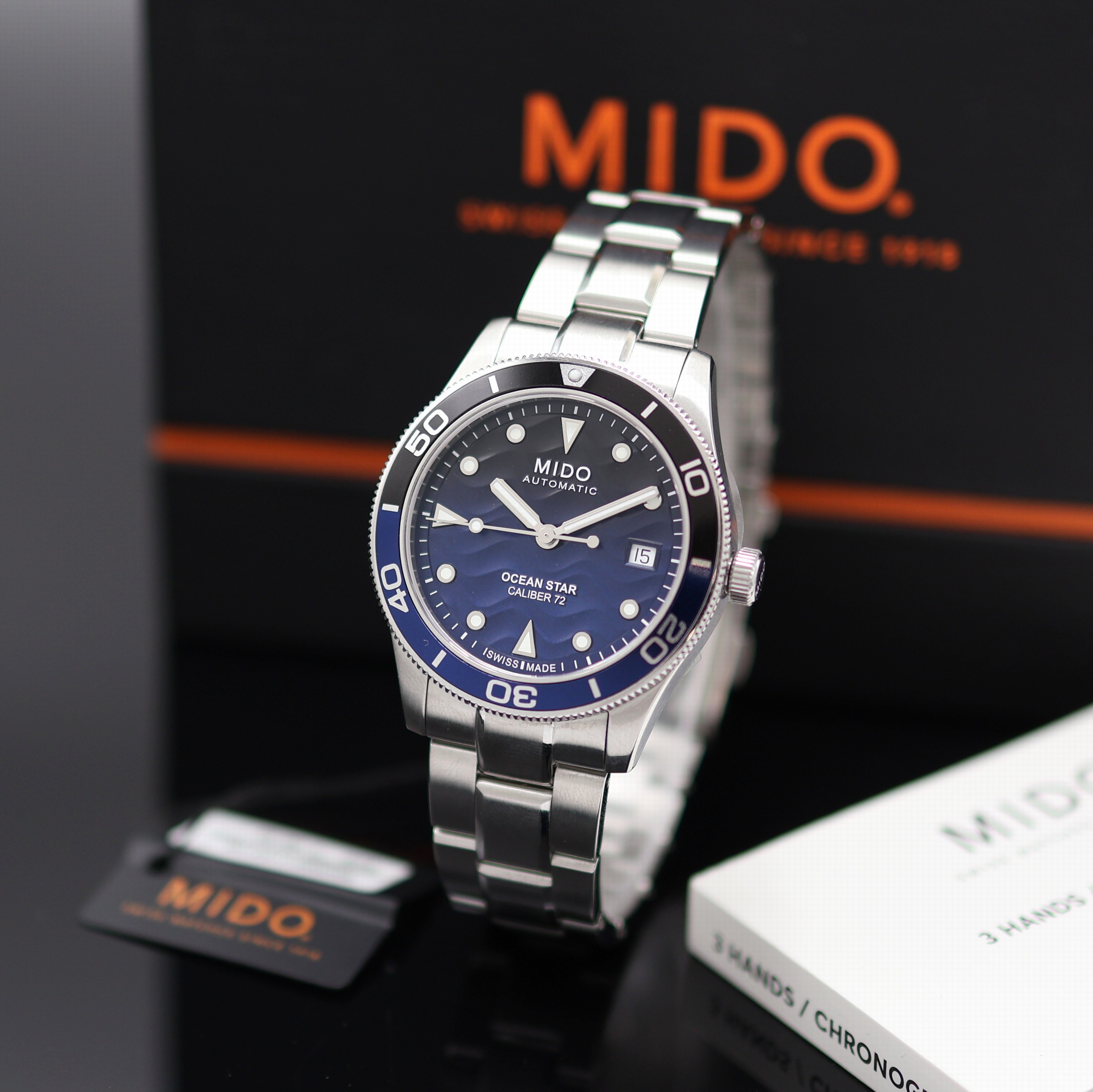 Image 27132760 - MIDO Ocean Star ungetragene Herrenarmbanduhr Referenz M026.907.11.041.00, Automatik, ...