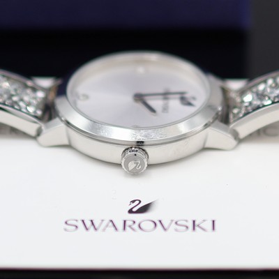27132774d - SWAROVSKI ungetragene Damenarmbanduhr Cosmic Rock Bangle Referenz 5376080, quarz, ...