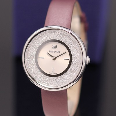 27132783a - SWAROVSKI ungetragene Damenarmbanduhr Serie Crystalline Pure Referenz 5295355, quarz, ...