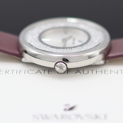 27132783c - SWAROVSKI ungetragene Damenarmbanduhr Serie Crystalline Pure Referenz 5295355, quarz, ...