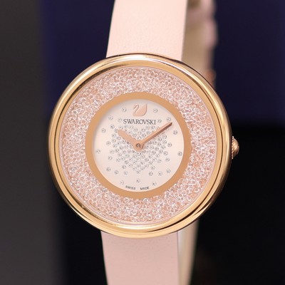 27132793a - SWAROVSKI ungetragene Damenarmbanduhr Serie Crystalline Pure Referenz 5376086, quarz, ...