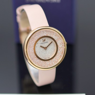 27132793b - SWAROVSKI ungetragene Damenarmbanduhr Serie Crystalline Pure Referenz 5376086, quarz, ...