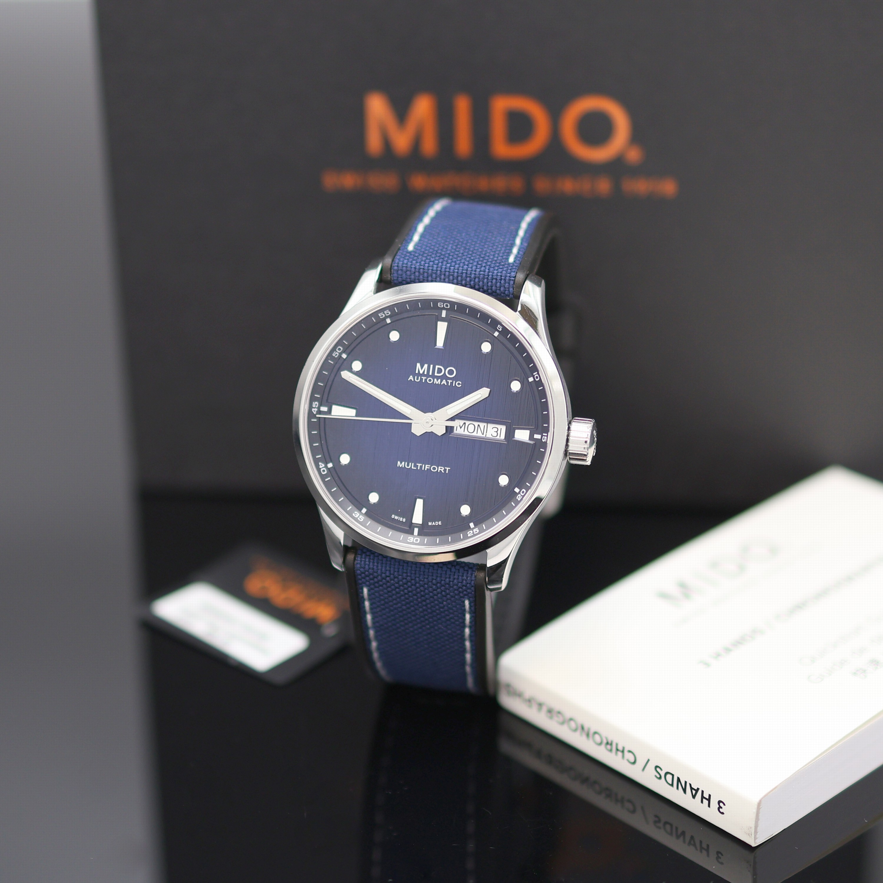 Image 27132816 - MIDO Multifort M ungetragene Herrenarmbanduhr Referenz M038.430.17.041.00, Automatik, ...