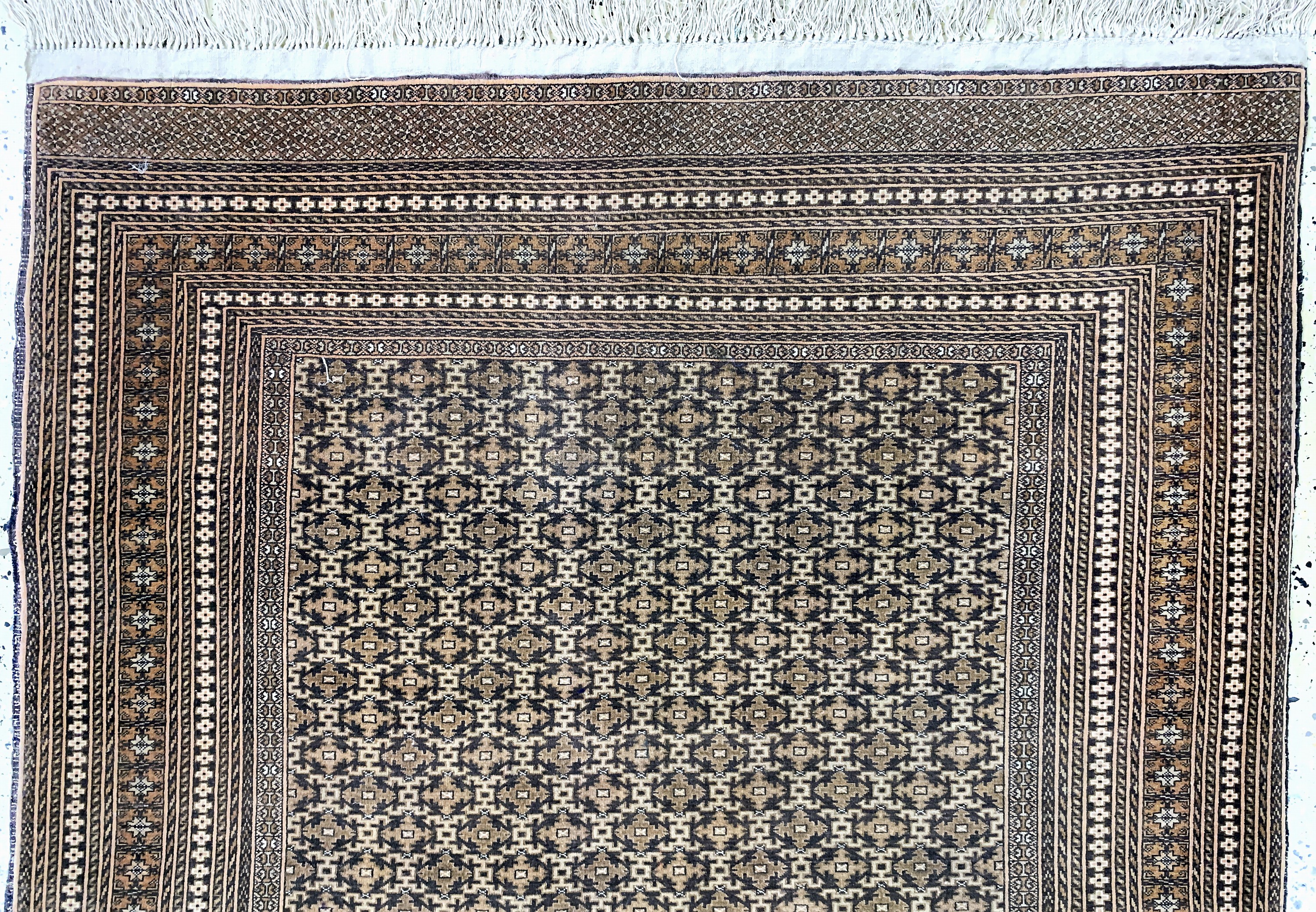 Detail a: Mauri fein, Afghanistan, Ende 20.Jhd, Wolleauf Baumwolle, ca. 170 x 120 cm, EHZ: 2