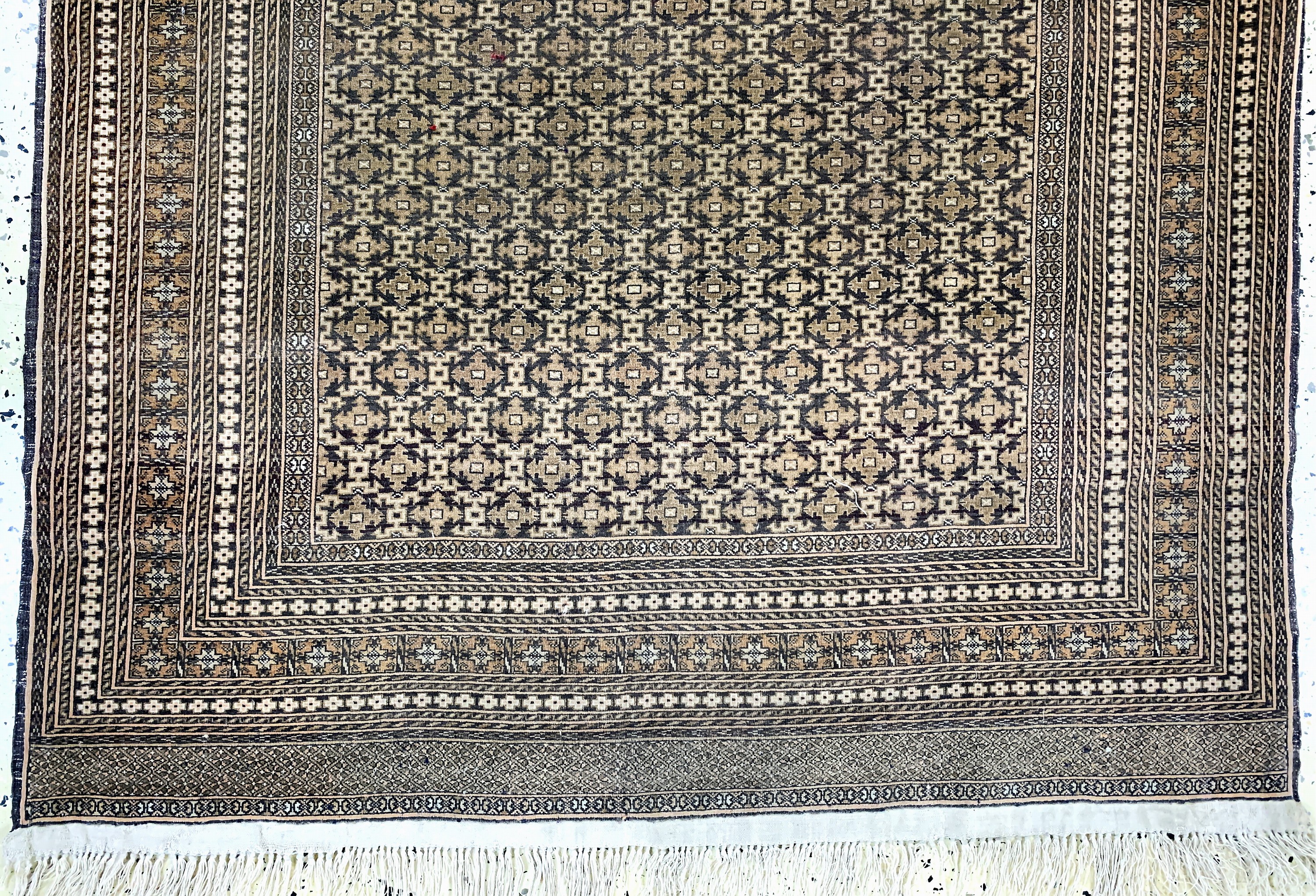 Detail b: Mauri fein, Afghanistan, Ende 20.Jhd, Wolleauf Baumwolle, ca. 170 x 120 cm, EHZ: 2