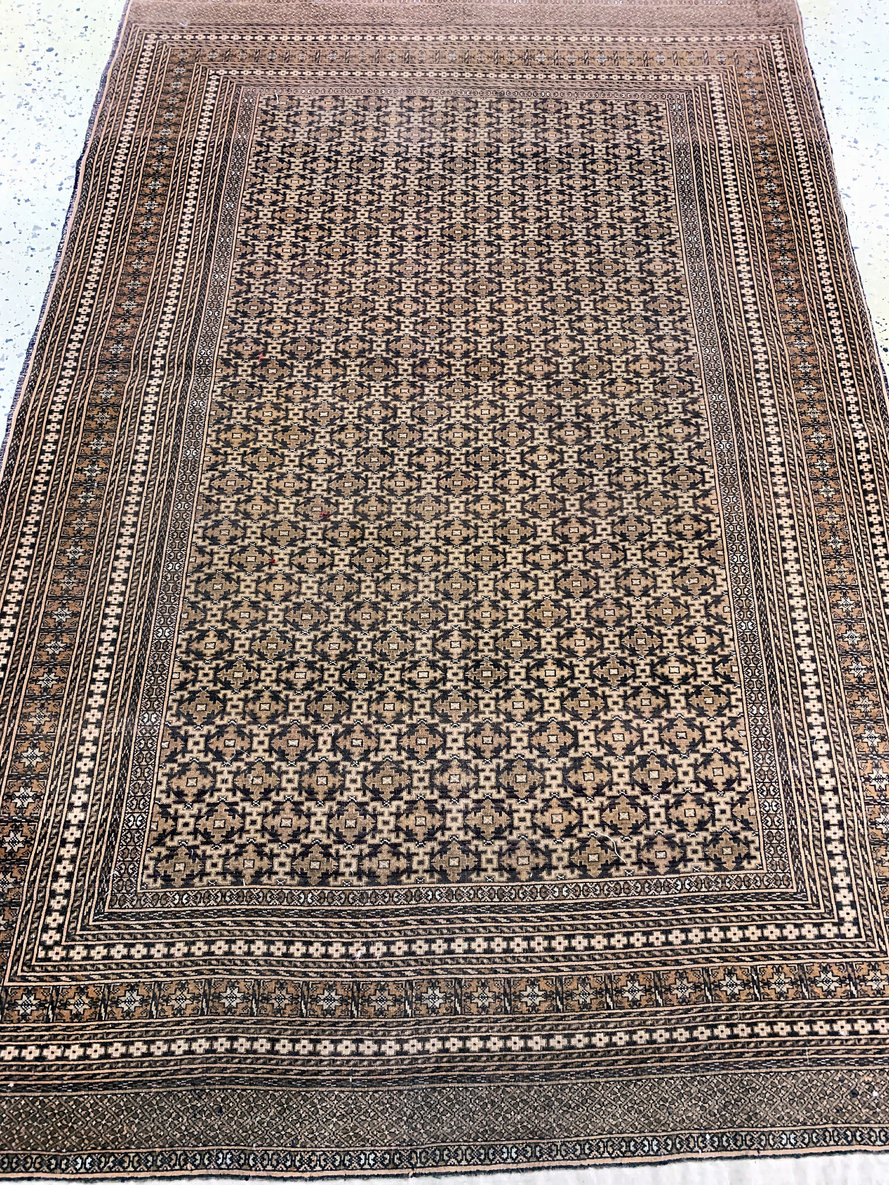 Detail d: Mauri fein, Afghanistan, Ende 20.Jhd, Wolleauf Baumwolle, ca. 170 x 120 cm, EHZ: 2
