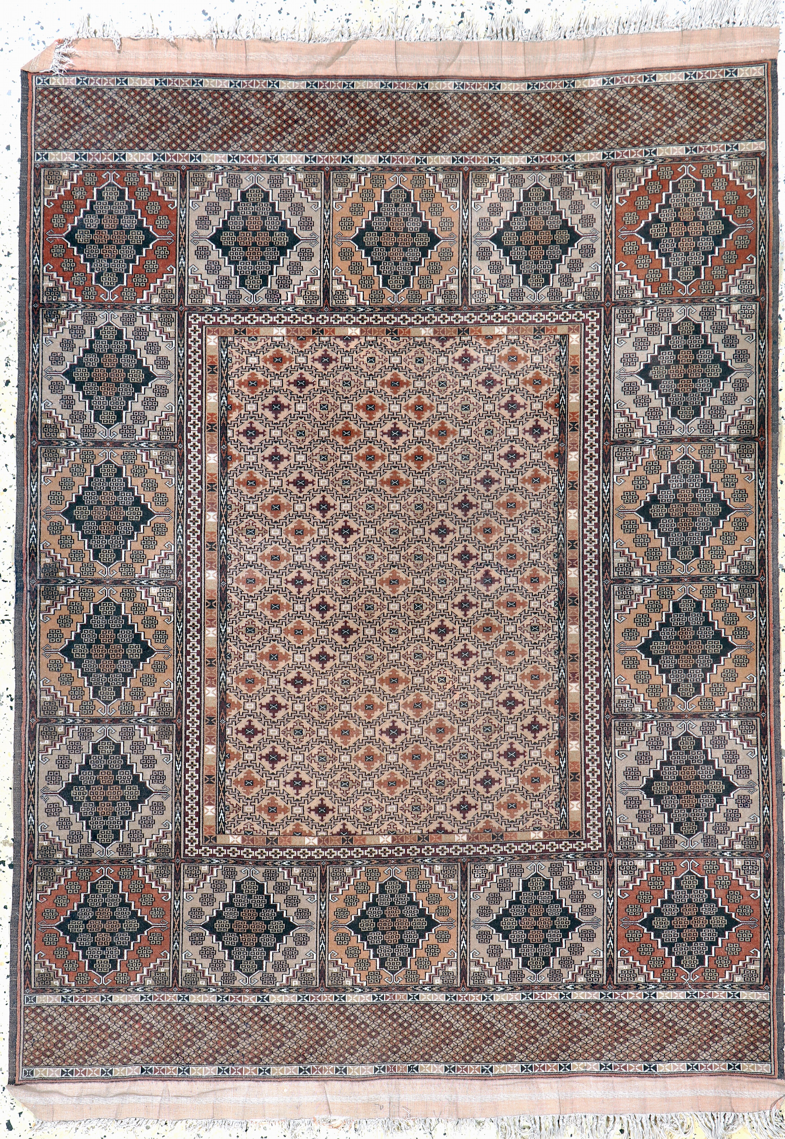 Image 27132820 - Mauri fein, Afghanistan, Ende 20.Jhd, Wolleauf Baumwolle, ca. 160 x 120 cm, EHZ: 2 ...