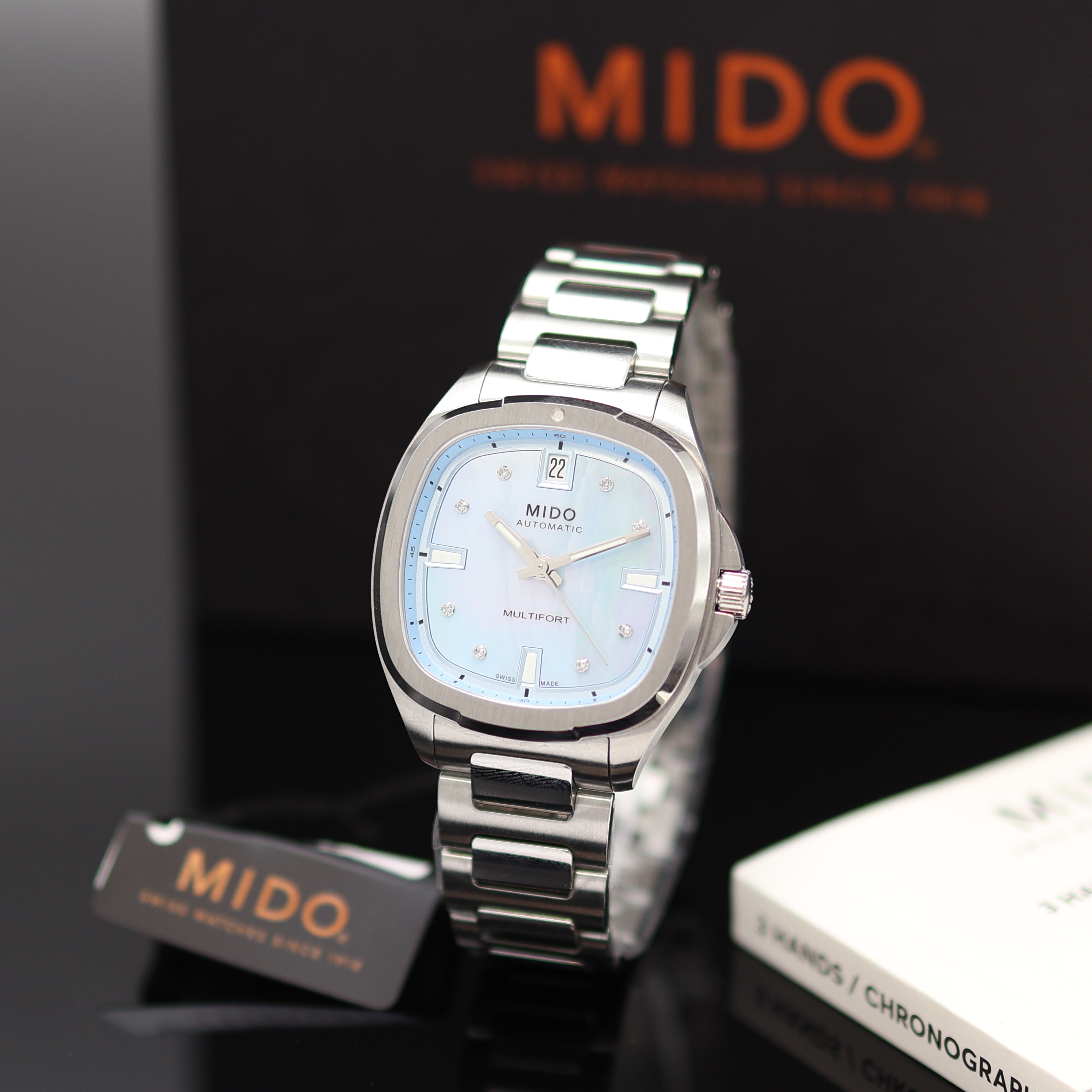 Image 27132875 - MIDO Multifort TV ungetragene Armbanduhr Referenz M049.307.11.136.00, Automatik, ...