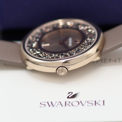27132801d - SWAROVSKI ungetragene Damenarmbanduhr Serie Crystalline Pure Referenz 5376086, quarz, ...