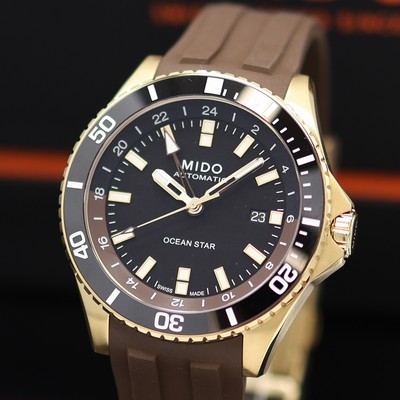 27132805a - MIDO Ocean Star GMT ungetragene Herrenarmbanduhr Referenz M026.629.37.291.00, Automatik, ...