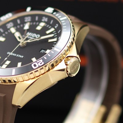 27132805b - MIDO Ocean Star GMT ungetragene Herrenarmbanduhr Referenz M026.629.37.291.00, Automatik, ...