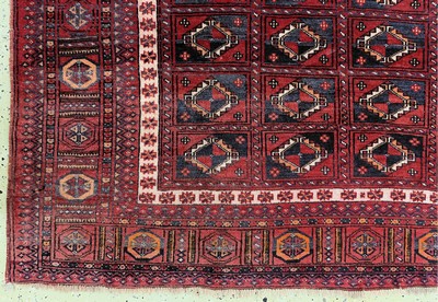 27132808b - Belutsch, Persien, Mitte 20.Jhd, Wolle auf Wolle, ca. 310 x 205 cm, EHZ: 2-3 ...