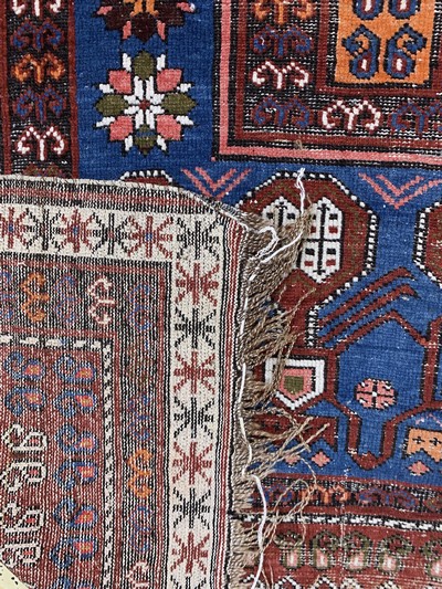 27132811g - ´Tachte´Schirwan antik, Kaukasus, um 1900, Wolle auf Wolle, ca. 280 x 160 cm, EHZ: 3 ...