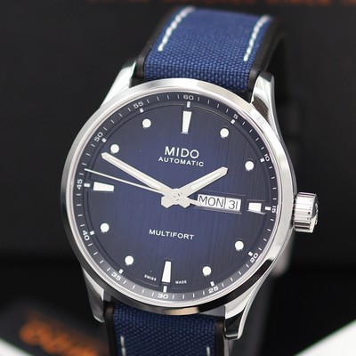 27132816a - MIDO Multifort M ungetragene Herrenarmbanduhr Referenz M038.430.17.041.00, Automatik, ...