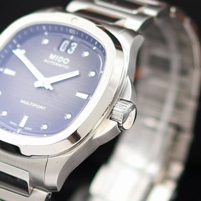 27132955b - MIDO Multifort TV Big Date Herrenarmbanduhr Referenz M049.526.11.081, Automatik, beids. ...