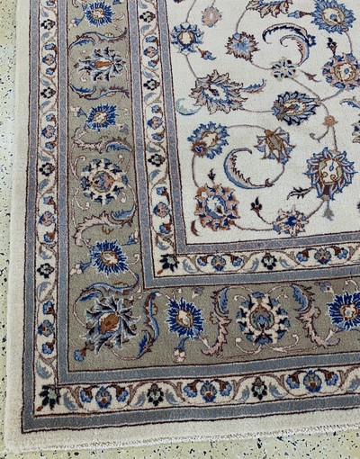 27132964f - Kaschmar, Persien, Ende 20.Jhd, Wolle auf Baumwolle, ca. 300 x 300 cm, EHZ: 1-2(kleiner ...