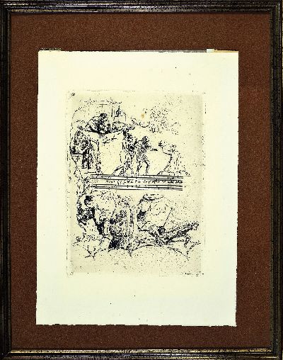 27132971l - Max Slevogt, 3 orig. Radierungen zu Mozarts Zauberflöte, handsigniert, verlegt bei Paul ...