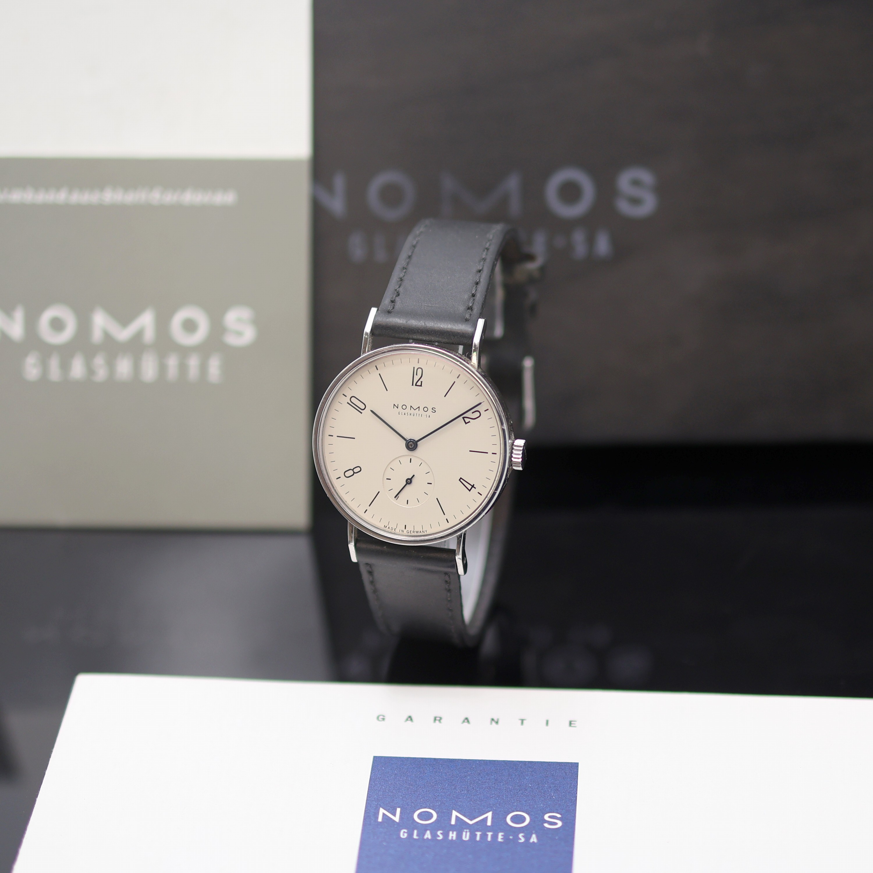 Image 27133006 - NOMOS Tangente auf 500 Stück limitierte Herrenarmbanduhr Sondermodell Manufactum, ...