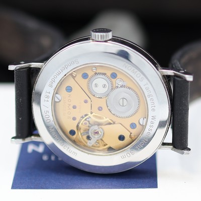 27133006e - NOMOS Tangente auf 500 Stück limitierte Herrenarmbanduhr Sondermodell Manufactum, ...