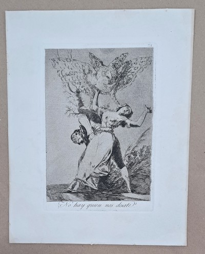 27133299a - Francisco de Goya y Lucientes, 1746-1828, Radierung ´No hay quien nos desate?´, Blatt 75 ...
