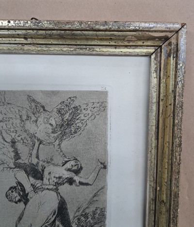 27133299e - Francisco de Goya y Lucientes, 1746-1828, Radierung ´No hay quien nos desate?´, Blatt 75 ...