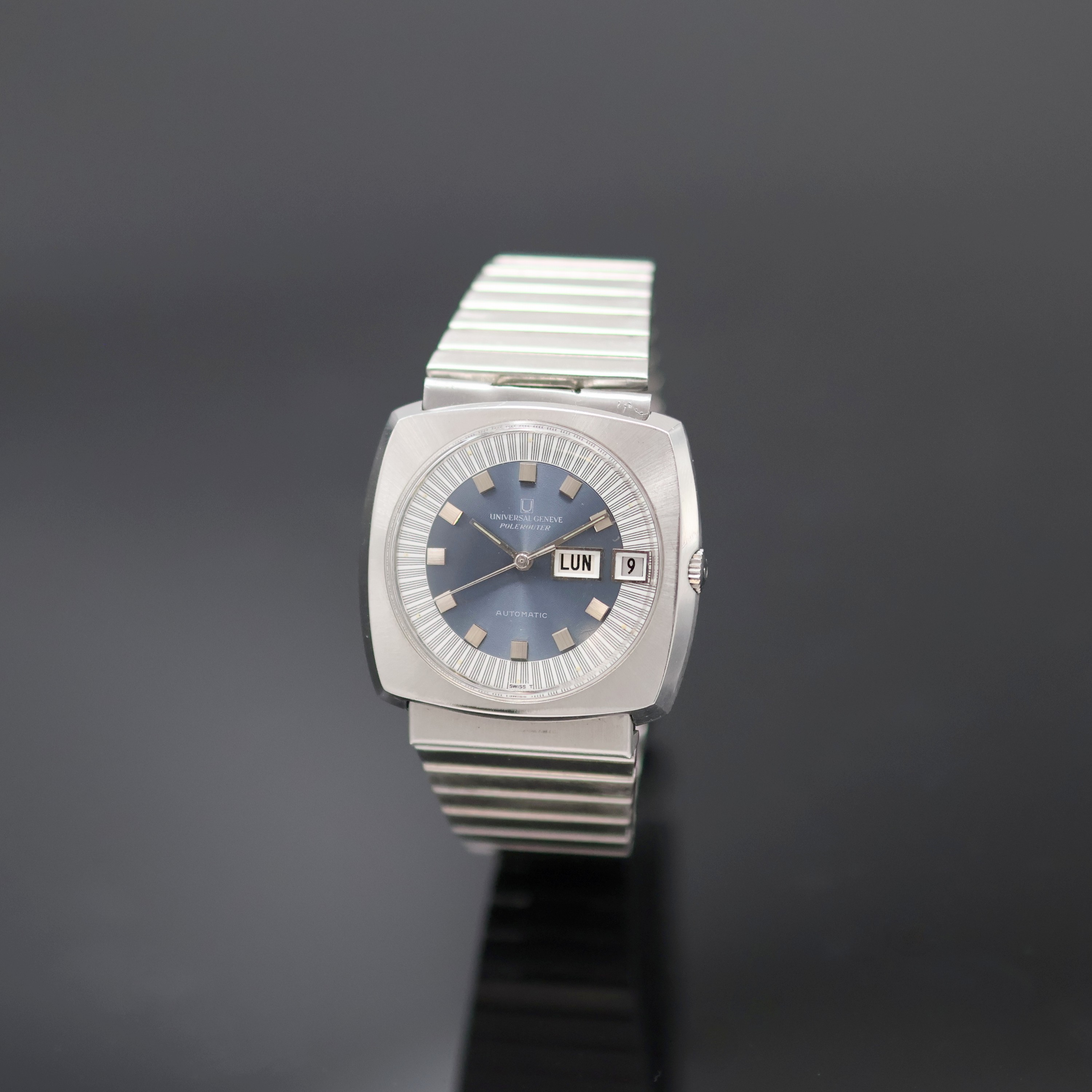 Image 27133307 - UNIVERSAL GENEVE Polerouter vintage Herrenarmbanduhr Referenz 872101, Automatik, Schweiz ...