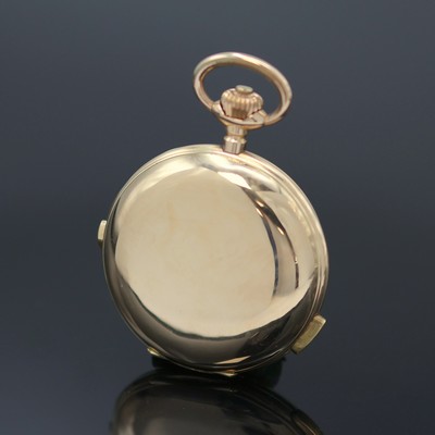 27133300b - A. LUGRIN Herrensavonette mit 1/4 Stundenrepetition und Chronograph in RoseG 585/000, ...