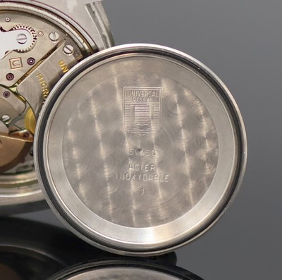 27133307g - UNIVERSAL GENEVE Polerouter vintage Herrenarmbanduhr Referenz 872101, Automatik, Schweiz ...