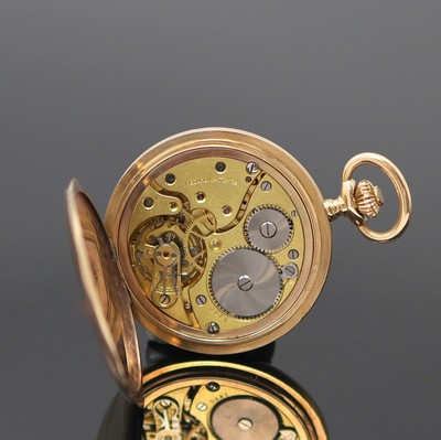 27133311f - RECORD WATCH Herrensavonette in RoseG 585/000, Schweiz um 1915, glattes Geh. dell., ...