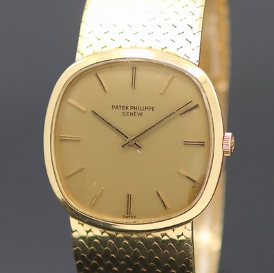 27133334a - PATEK PHILIPPE Herrenarmbanduhr Referenz 3544 in GG 750/000, Schweiz um 1975, ...