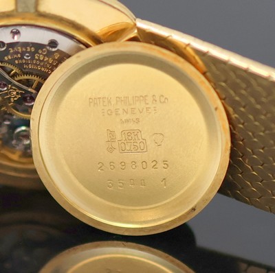 27133334h - PATEK PHILIPPE Herrenarmbanduhr Referenz 3544 in GG 750/000, Schweiz um 1975, ...