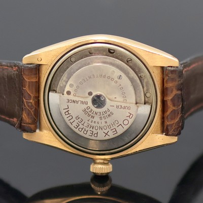 27133335e - ROLEX Bubble-Back Armbanduhr Referenz 4984 in RG 750/000, Schweiz um 1945, Automatik, ...