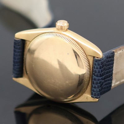 27133336d - ROLEX Bubble-Back Armbanduhr in RoseG 750/000 Referenz 3372, Schweiz um 1945, Automatik, ...
