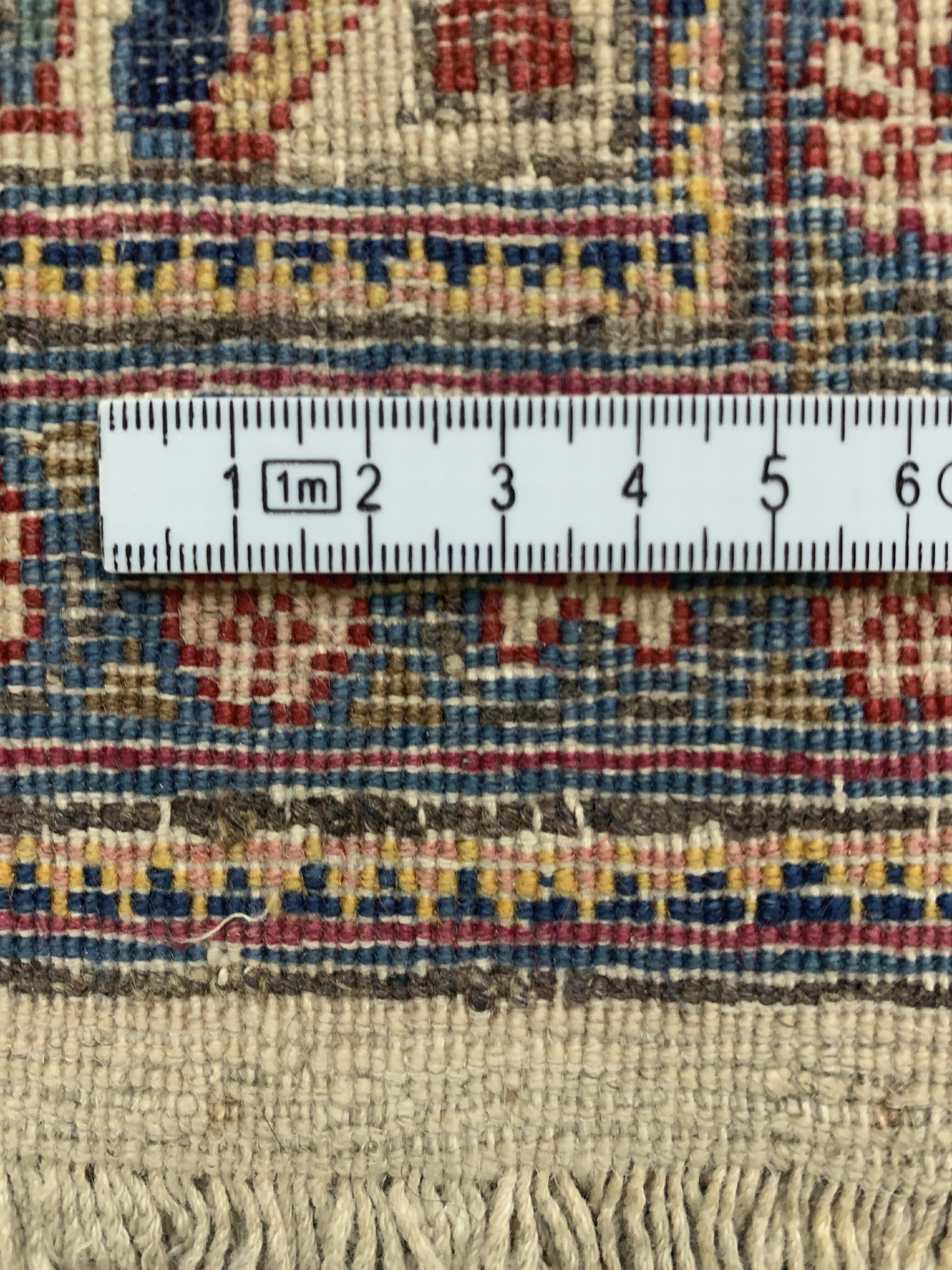 Detail g: Keschan Kork fein, Persien, Anfang 20.Jhd, Korkwolle auf Baumwolle, ca. 213 x 134 cm, EHZ: 2