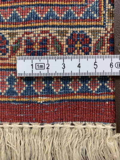 27133573g - Keschan Kork fein, Persien, Anfang 20.Jhd, Korkwolle auf Baumwolle, ca. 205 x 136 cm, ...