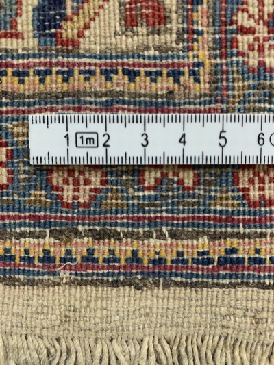 27133574g - Keschan Kork fein, Persien, Anfang 20.Jhd, Korkwolle auf Baumwolle, ca. 213 x 134 cm, ...
