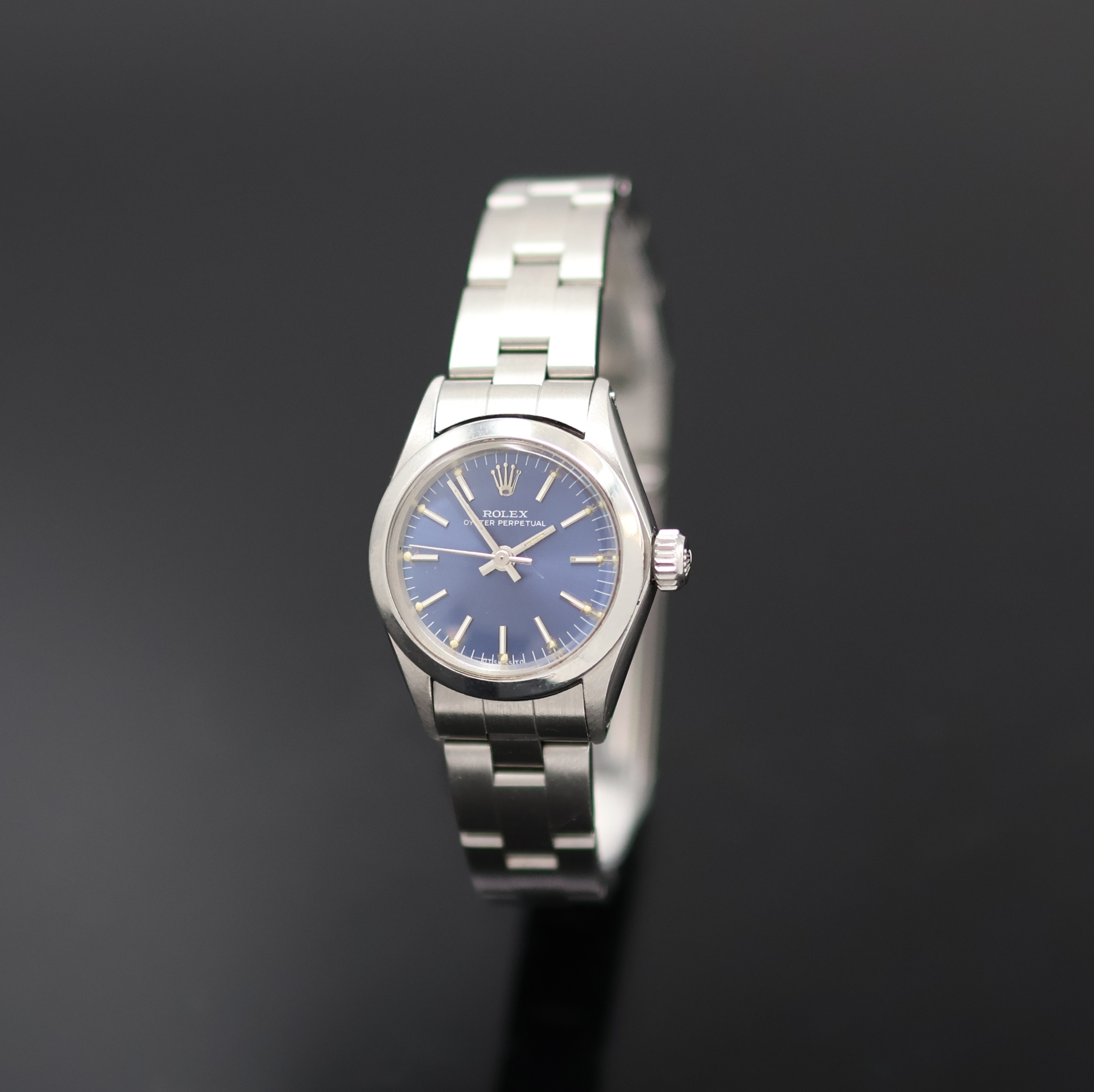 Image 27133917 - ROLEX Oyster Perpetual 26 Damenarmbanduhr Referenz 6718, Automatik, Edelstahlgeh. inkl. ...