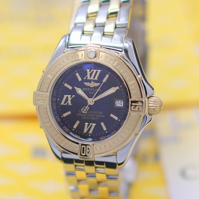 27133912a - BREITLING Lady B-Class Chronometer Damenarmbanduhr Referenz D67365, quarz, ...