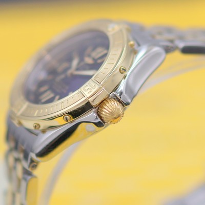 27133912c - BREITLING Lady B-Class Chronometer Damenarmbanduhr Referenz D67365, quarz, ...