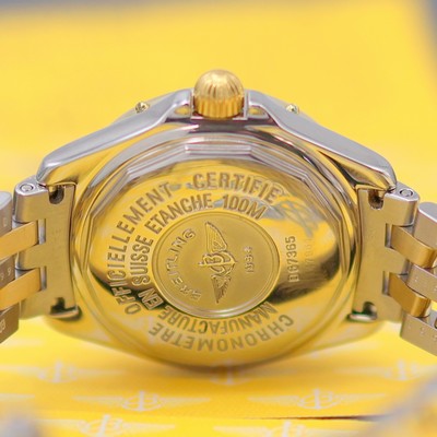 27133912f - BREITLING Lady B-Class Chronometer Damenarmbanduhr Referenz D67365, quarz, ...