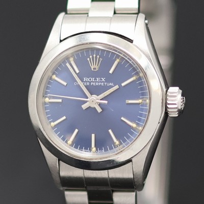 27133917a - ROLEX Oyster Perpetual 26 Damenarmbanduhr Referenz 6718, Automatik, Edelstahlgeh. inkl. ...