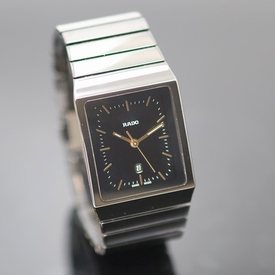 27133918b - RADO Ceramica Armbanduhr Referenz 212.0700.3, quarz, Geh. sowie orig. Gliederband in ...